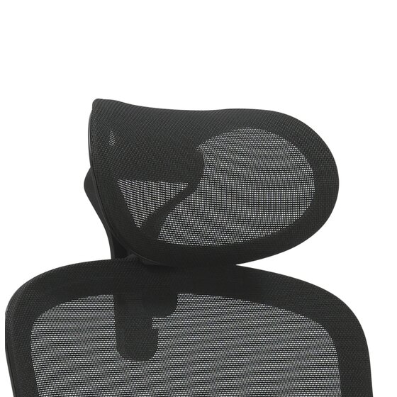 Buro Quantum Mesh Headrest – Height Adjustable Neck Support