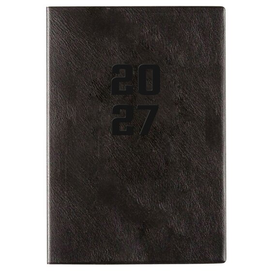 Cumberland 2027 Monthly Planner – A4 Month-to-View | Black