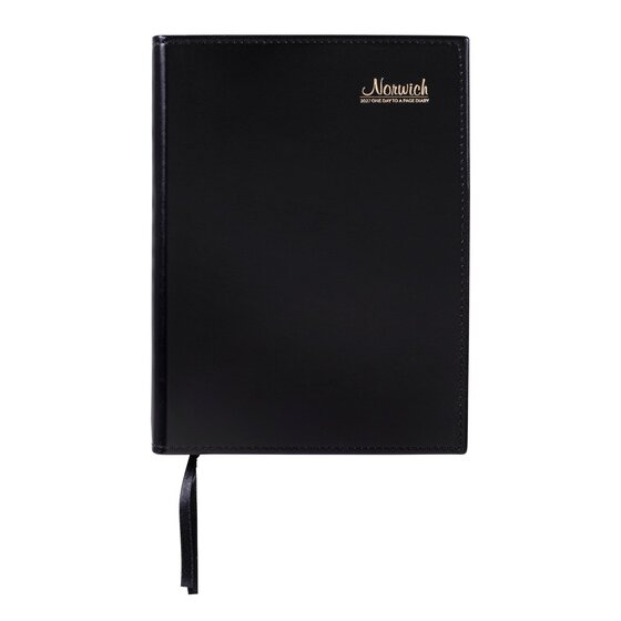 Cumberland 2027 Norwich Diary A5 Day-to-Page Black