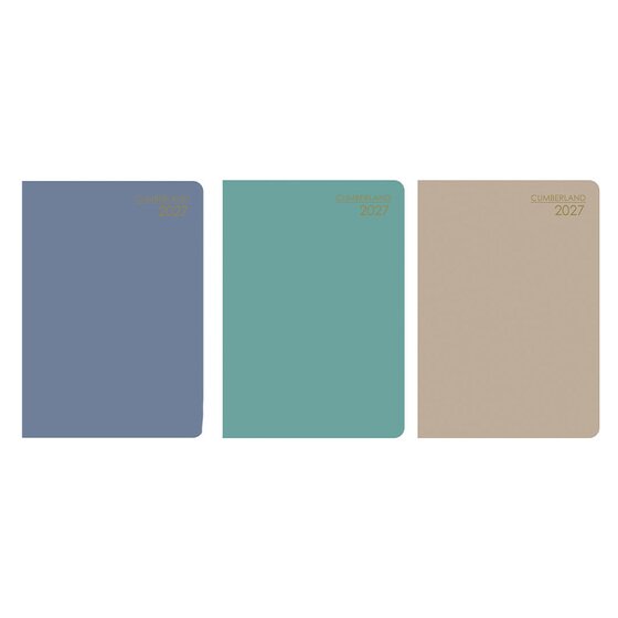 Cumberland 2027 Pocket Diary – A7 Week-to-View | Assorted Colours
