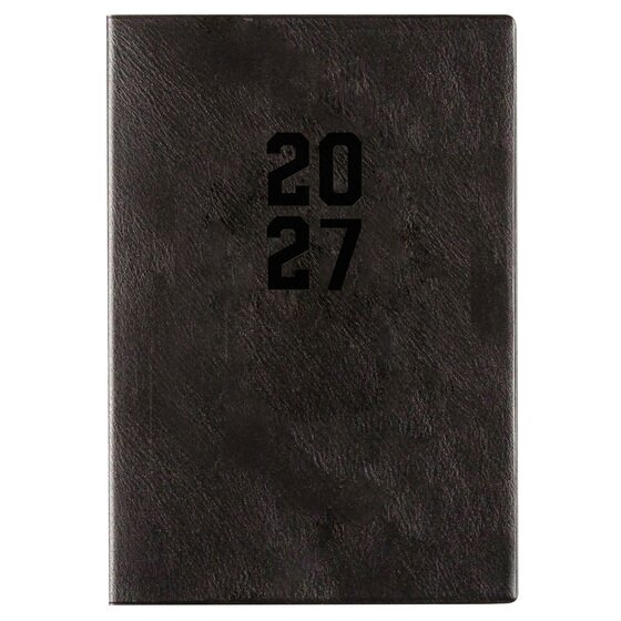 Cumberland 2027 Monthly Planner – A5 Month-to-View, Black