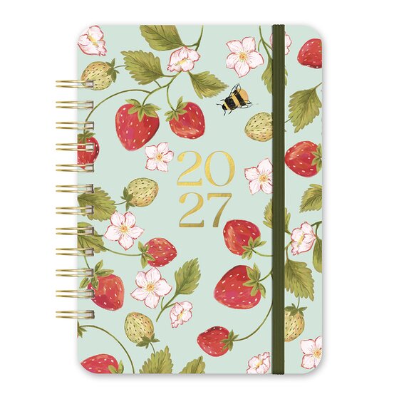 Orange Circle 2027 Fruit & Flora Do-It-All Week-to-View Diary, 146 x 210 mm