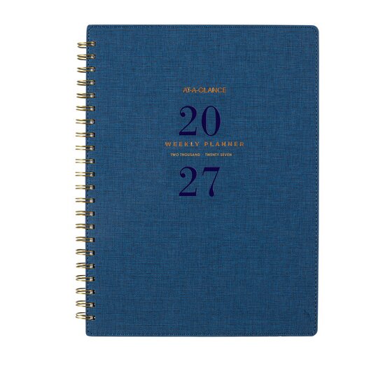 At-A-Glance 2027 Signature Diary – A4 Week-to-View | Navy