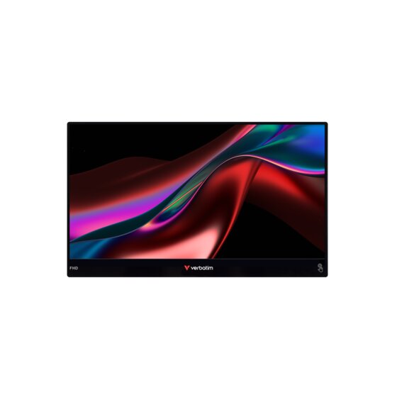 Verbatim Portable Touchscreen Monitor 14" Full HD – Lightweight, Wireless Charging